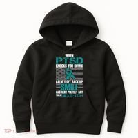 When PTSD Knock You Down Kids Hoodie thumb 0