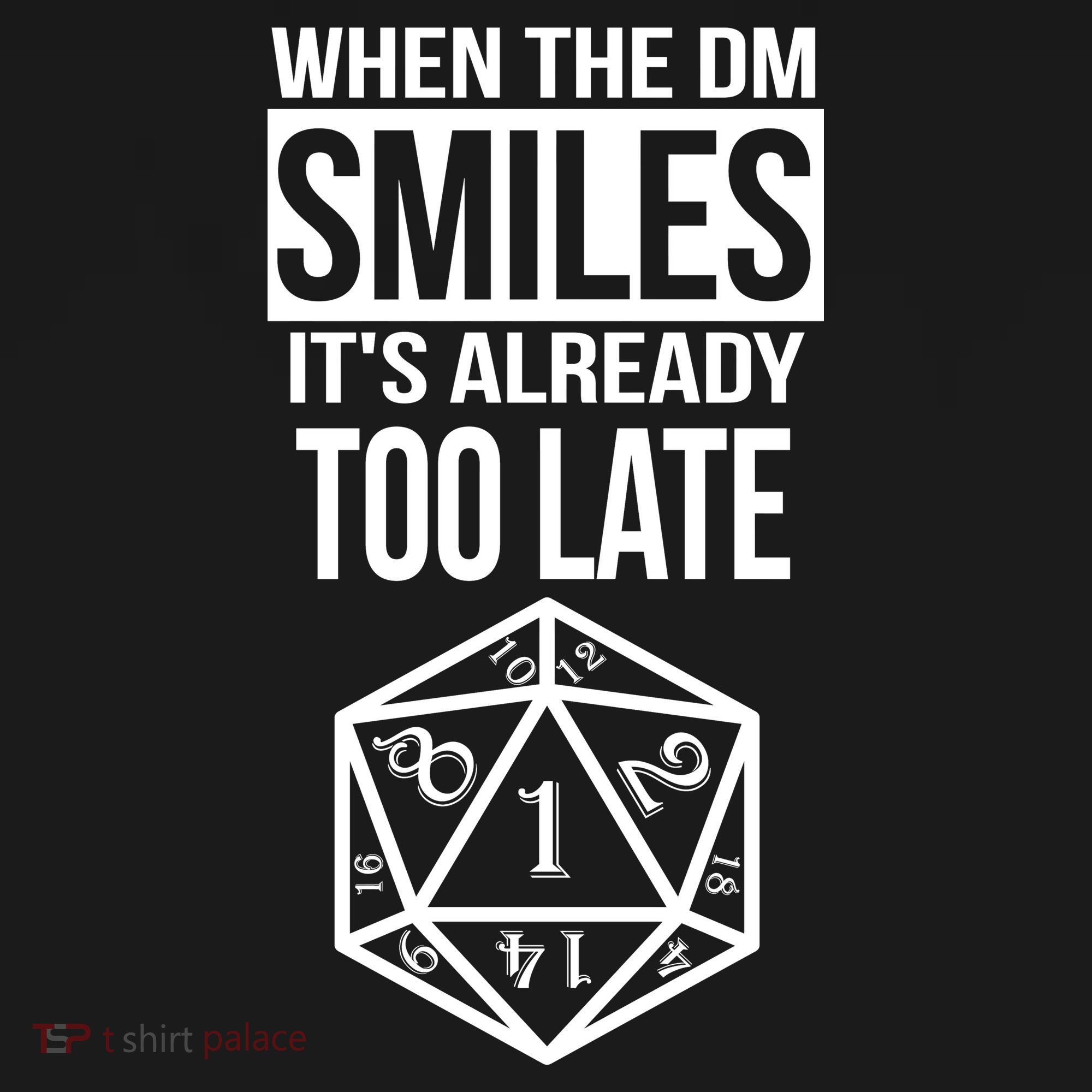 When The DM Smiles It's Already Too Late Pajama Set