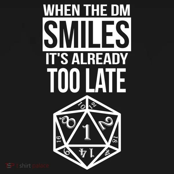 When The DM Smiles It's Already Too Late Baby Bodysuit