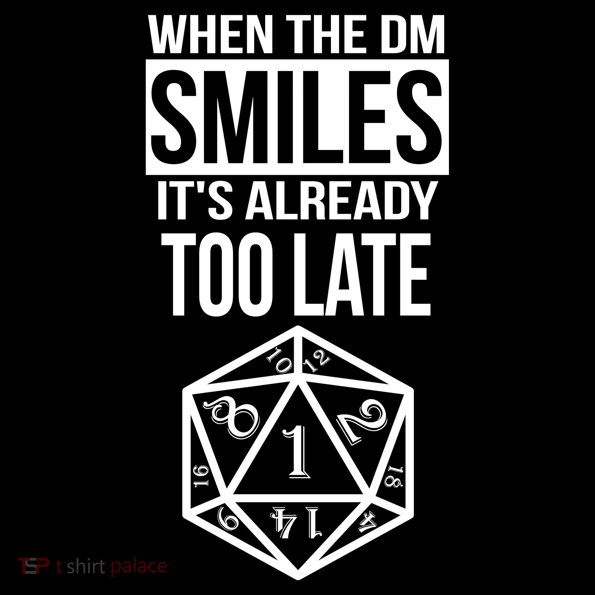 When The DM Smiles It's Already Too Late Kids Sweatshirt