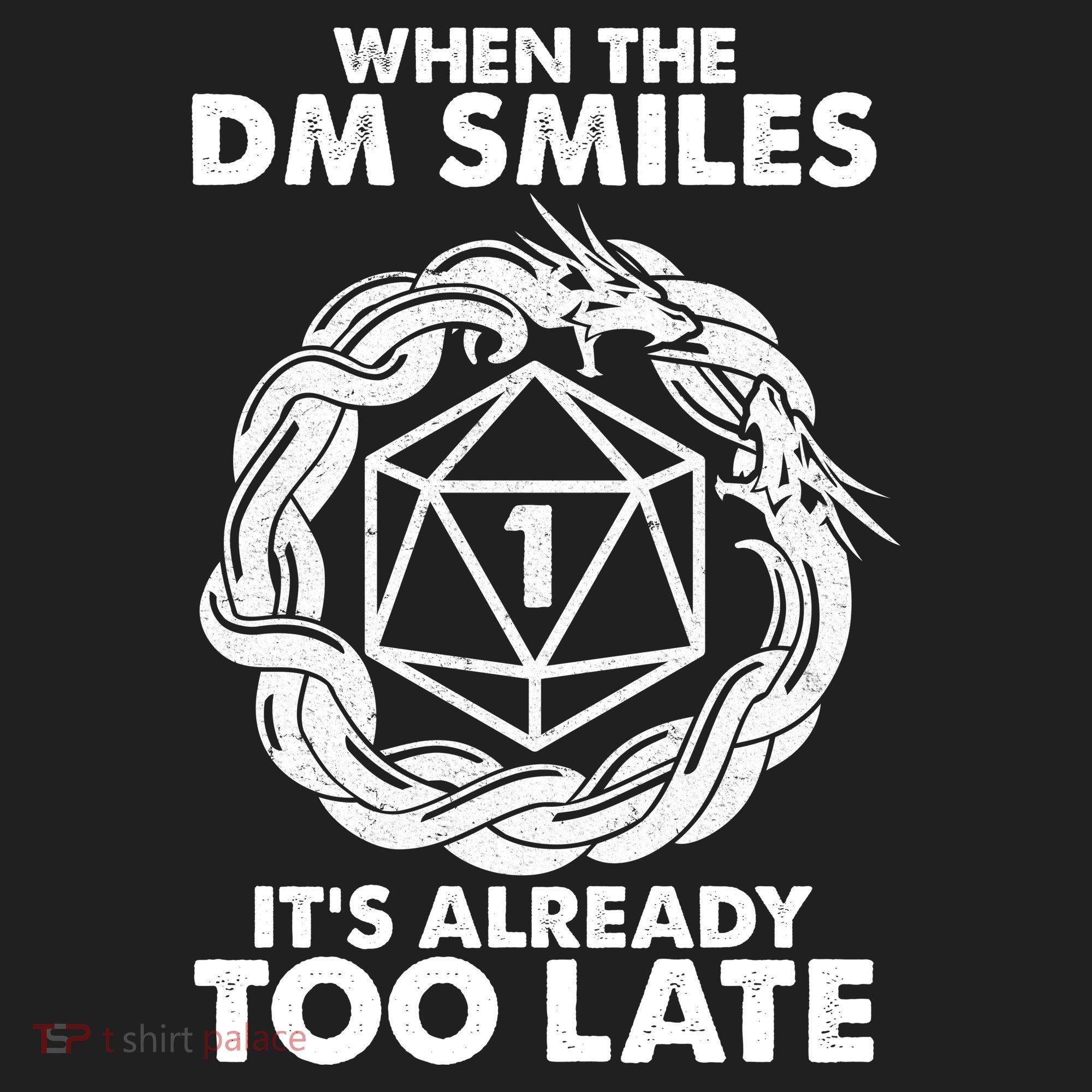 When The DM Smiles It's Already Too Late DND Women's Sweatshirt