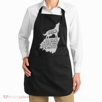 When The Snows Fall The Lone Wolf Dies, But the Pack Survives Apron thumb 2
