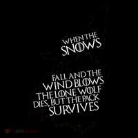 When The Snows Fall The Lone Wolf Dies, But the Pack Survives Coffee Mug thumb 5