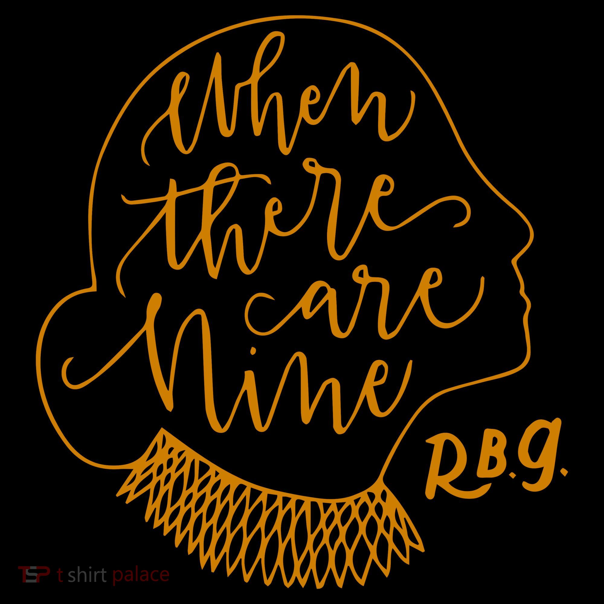 When There Are Nine RBG Quote Ruth Bader Ginsburg Tribute Coffee Mug