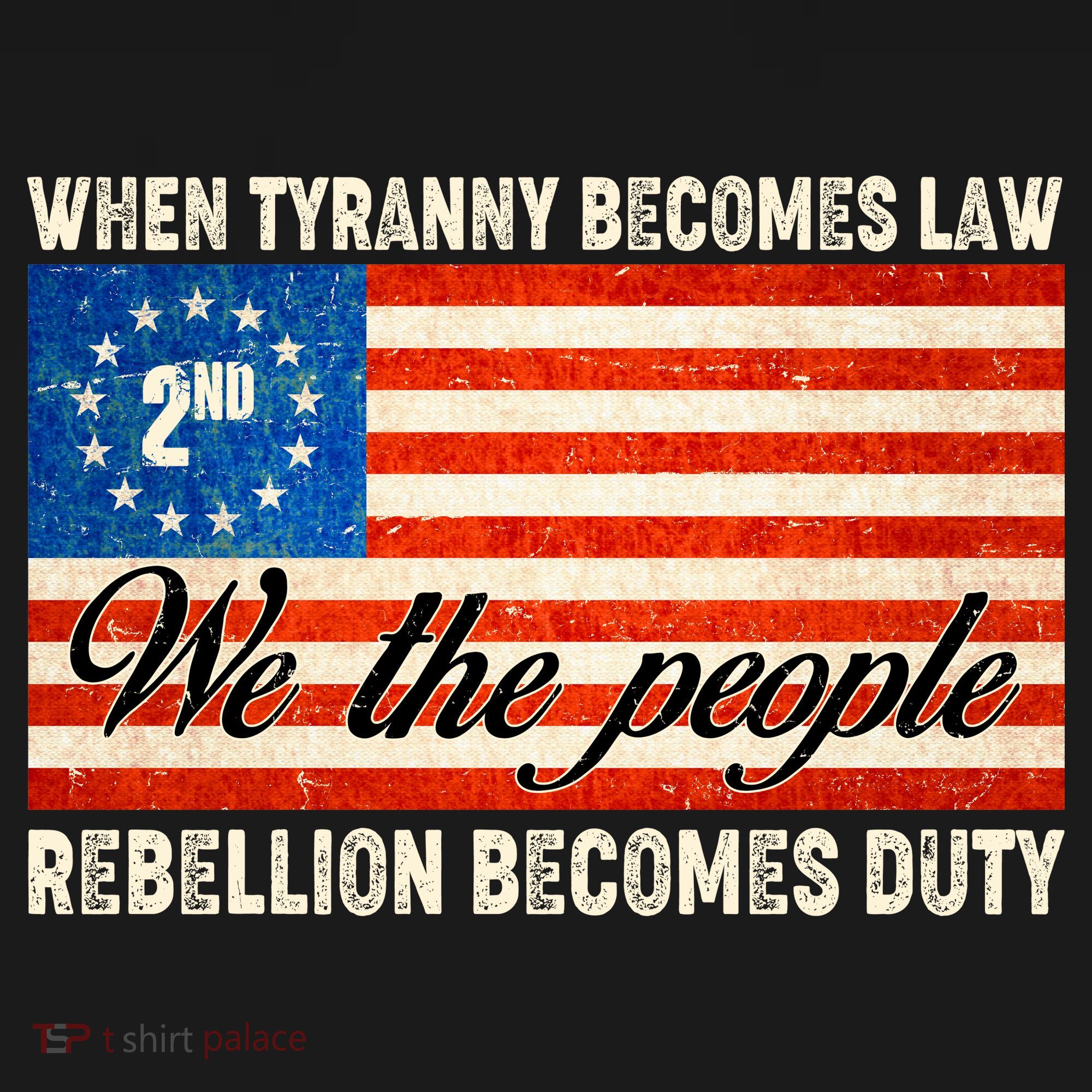 When Tyranny Becomes Law Rebellion Becomes Duty Apron