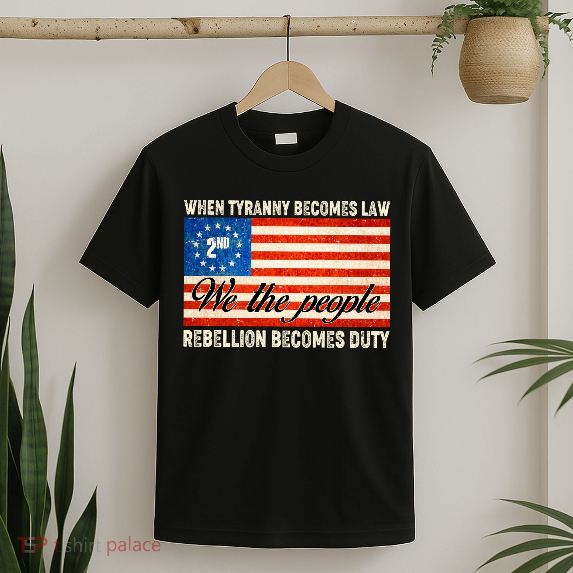 When Tyranny Becomes Law Rebellion Becomes Duty T-Shirt
