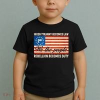 When Tyranny Becomes Law Rebellion Becomes Duty Toddler T-Shirt thumb 2