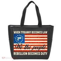 When Tyranny Becomes Law Rebellion Becomes Duty Tote Bag thumb 0