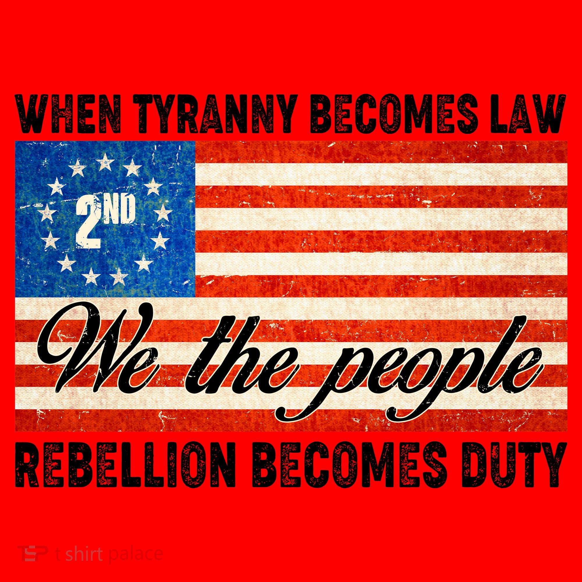 When Tyranny Becomes Law Rebellion Becomes Duty Santa Hat