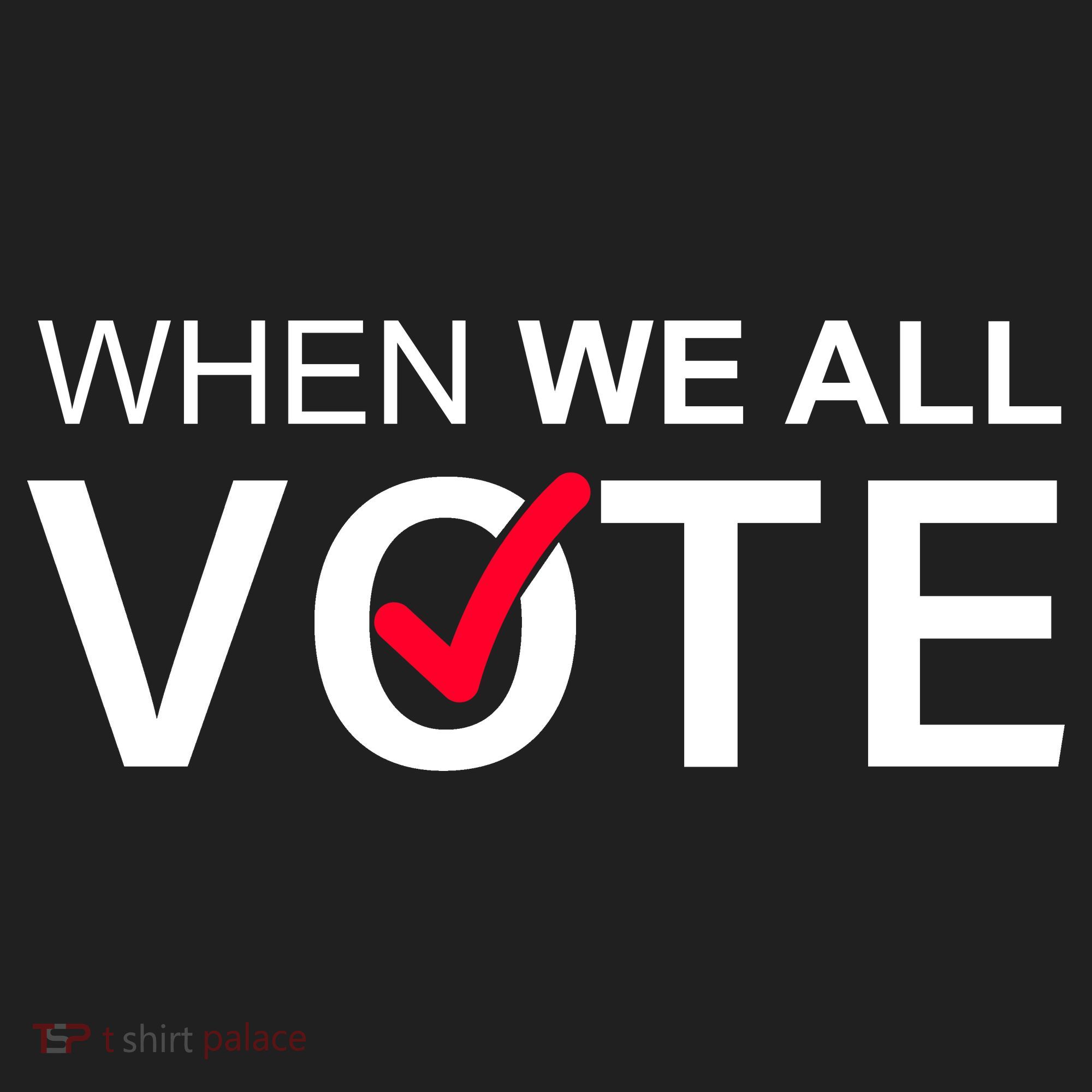 When We All Vote Midterms Women's Sweatshirt