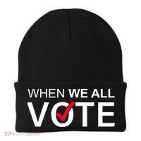 When We All Vote Midterms Beanie thumb 0