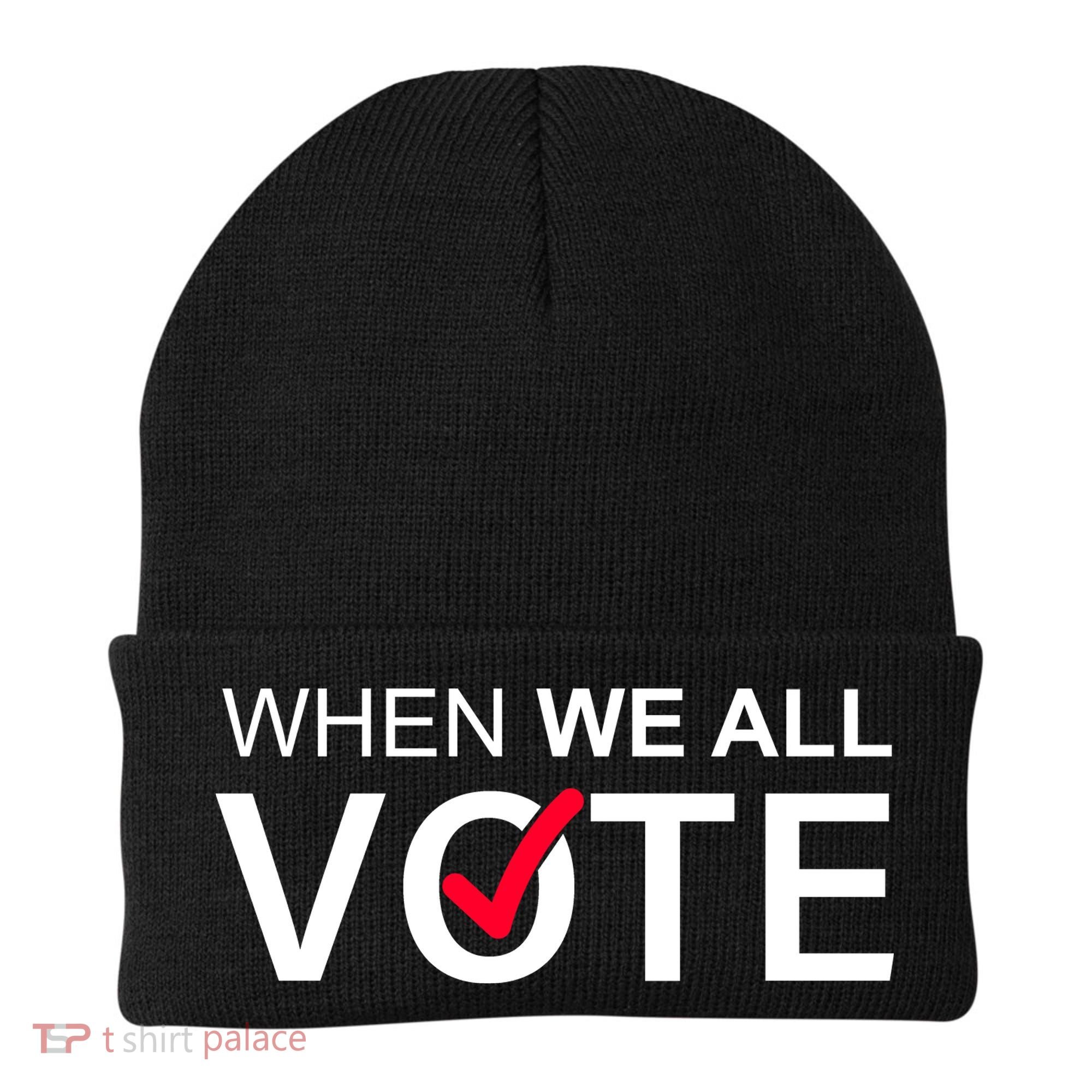 When We All Vote Midterms Beanie