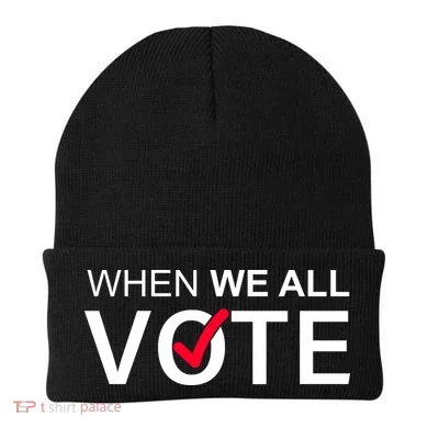 When We All Vote Midterms Beanie