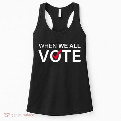 When We All Vote Midterms Women's Tank Top