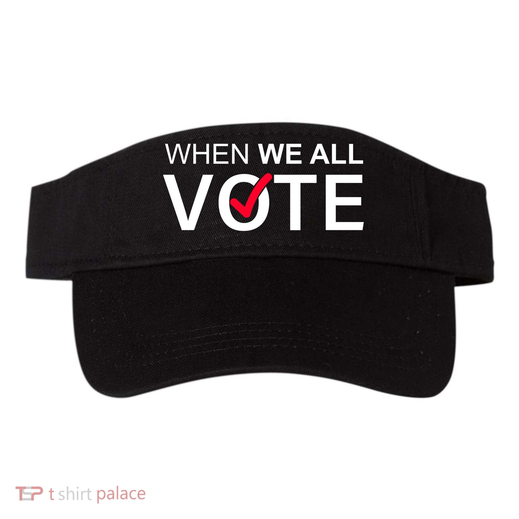 When We All Vote Midterms Visor