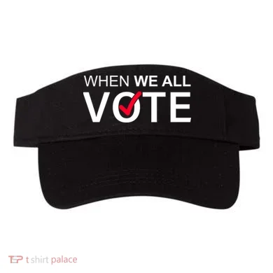When We All Vote Midterms Visor