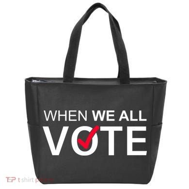 When We All Vote Midterms Tote Bag