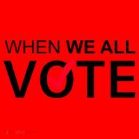 When We All Vote Midterms Santa Hat thumb 1