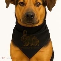 Where Chocolate Eggs Come From USA-Made Doggie Bandana thumb 1