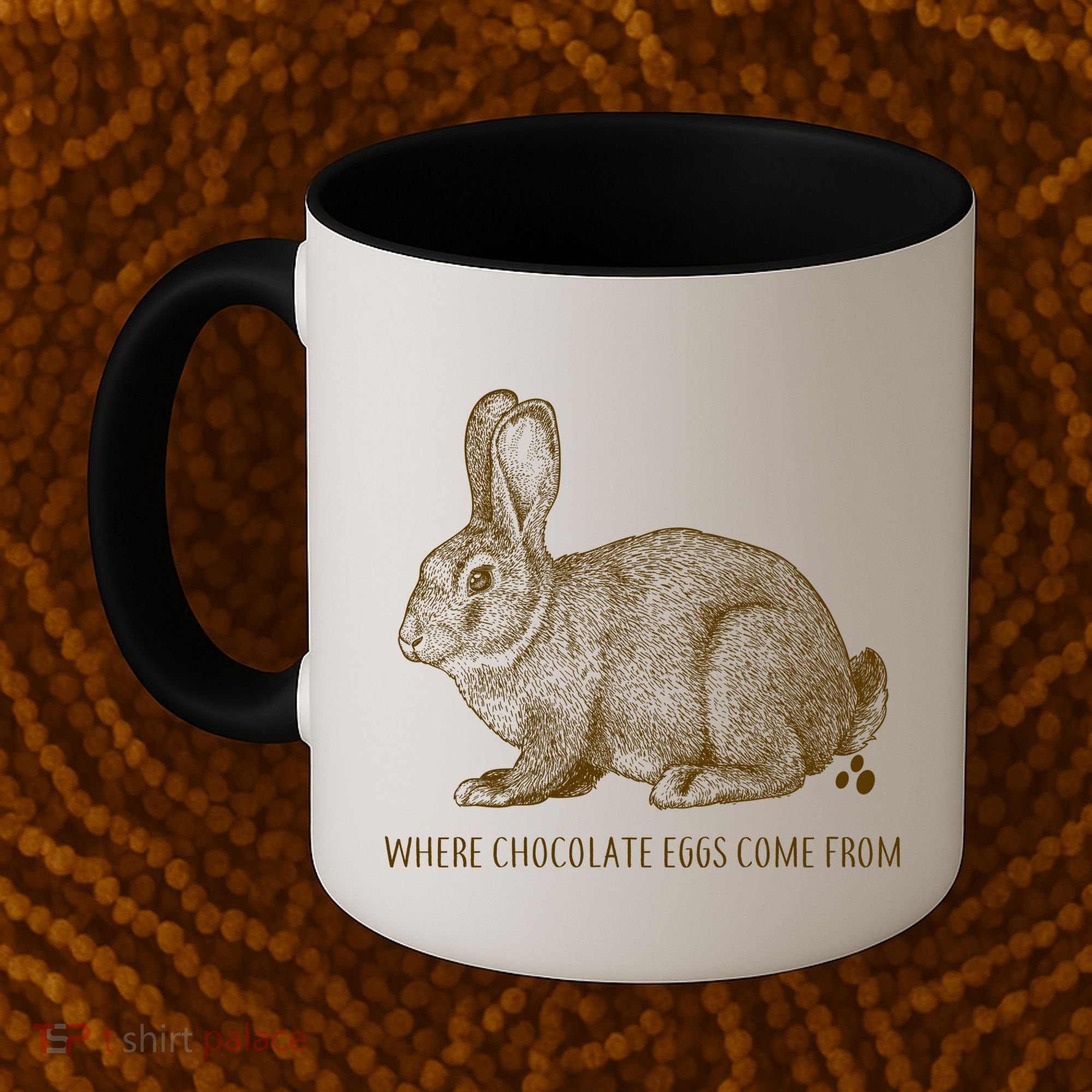 Where Chocolate Eggs Come From Coffee Mug
