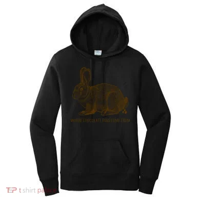 Where Chocolate Eggs Come From Women's Hoodie