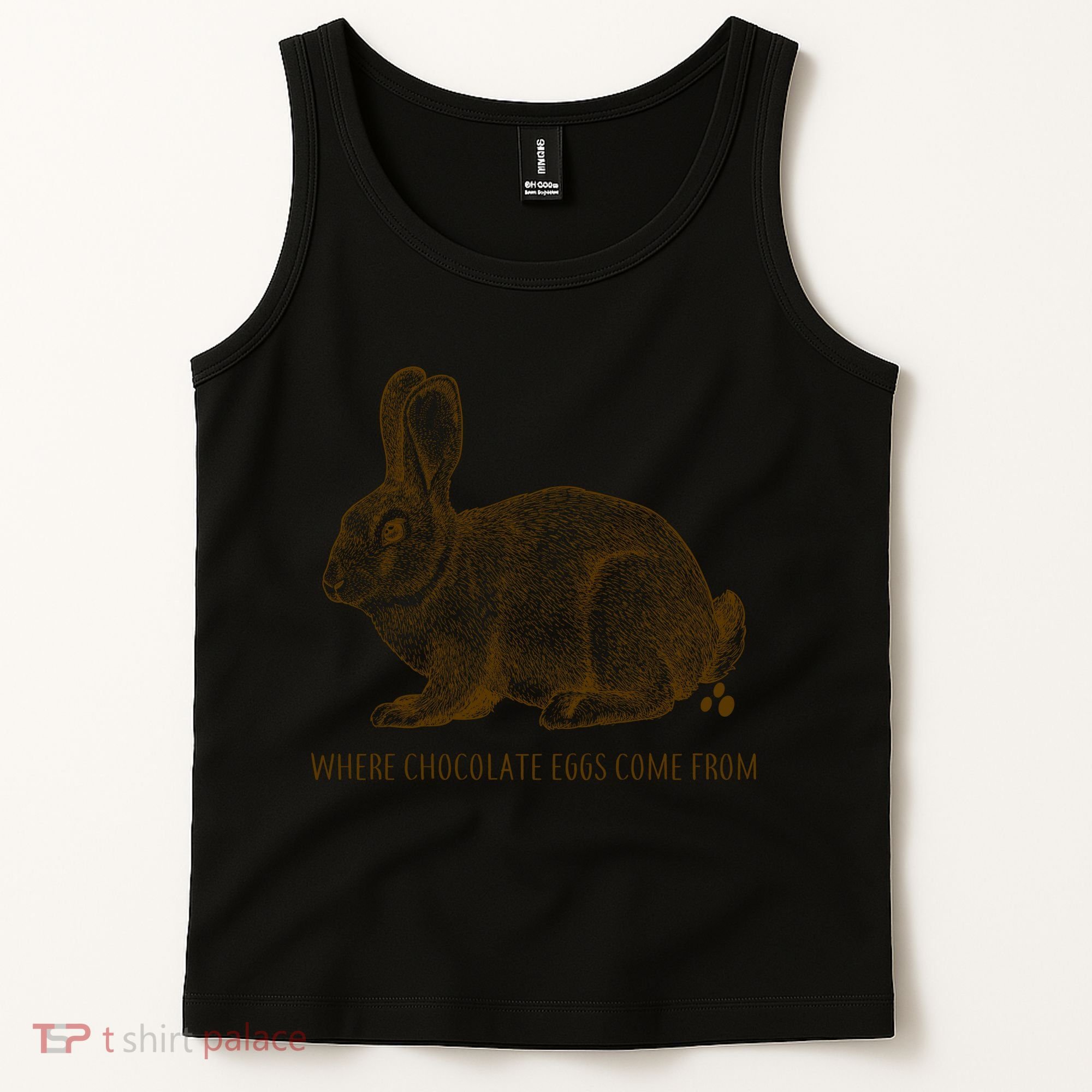 Where Chocolate Eggs Come From Tank Top