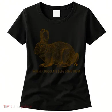 Where Chocolate Eggs Come From Women's T-Shirt