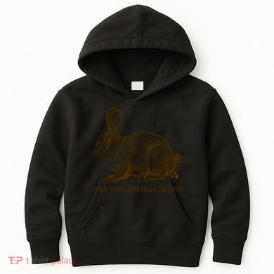 Where Chocolate Eggs Come From Kids Hoodie
