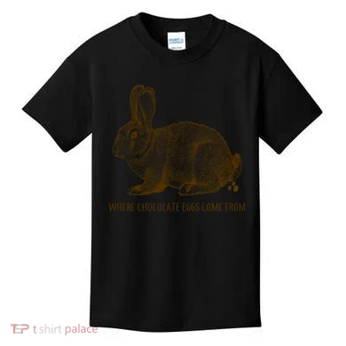 Where Chocolate Eggs Come From Kids T-Shirt