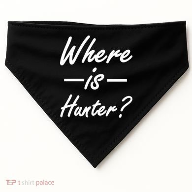 Where Is Hunter USA-Made Doggie Bandana