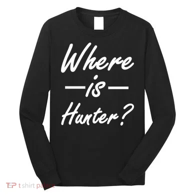 Where Is Hunter Long Sleeve Shirt