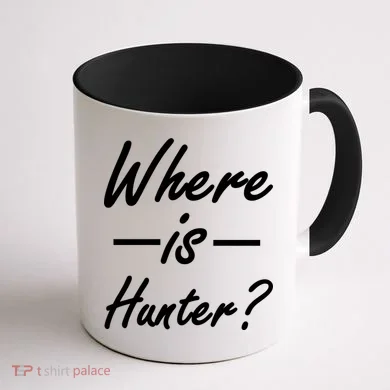 Where Is Hunter Coffee Mug back