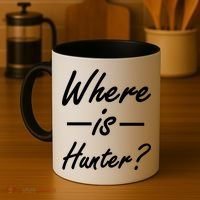 Where Is Hunter Coffee Mug thumb 4