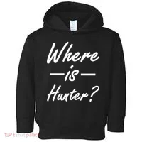 Where Is Hunter Toddler Hoodie thumb 0