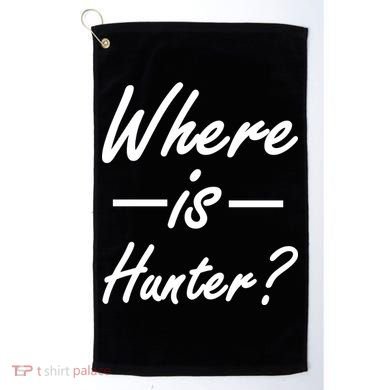 Where Is Hunter Golf Towel