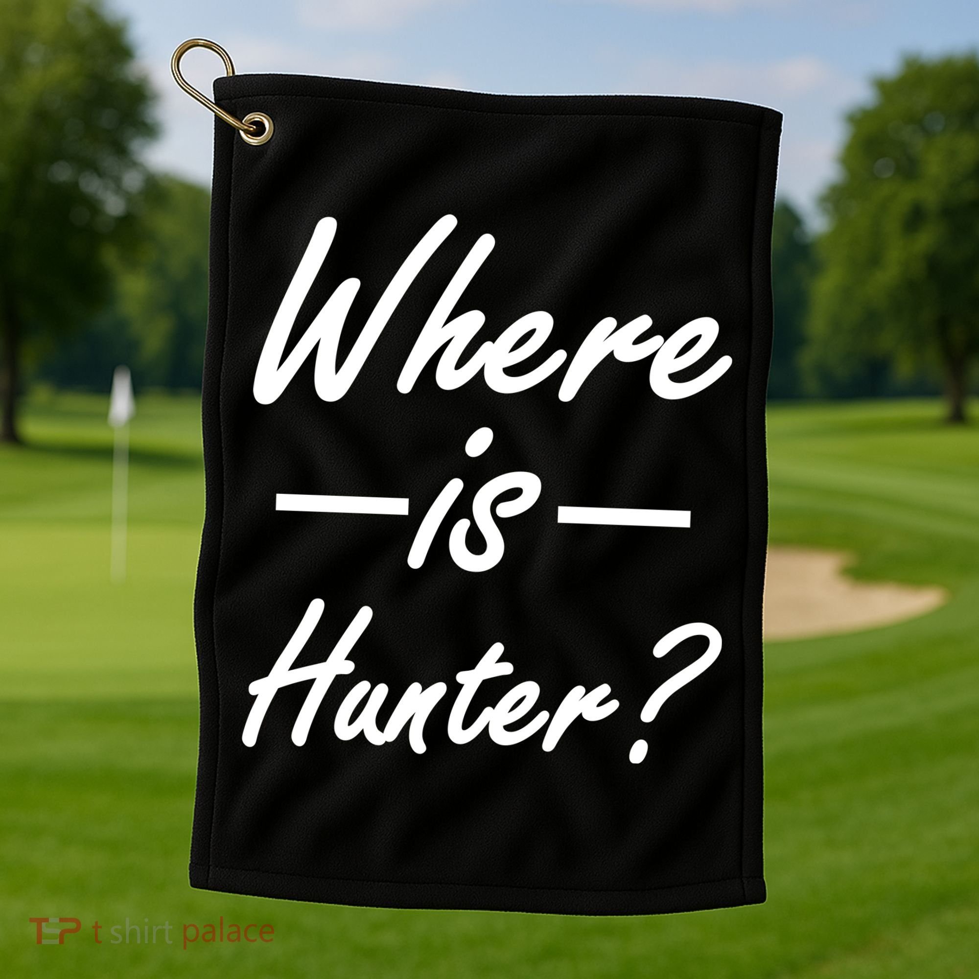 Where Is Hunter Golf Towel