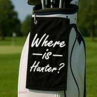 Where Is Hunter Golf Towel thumb 2