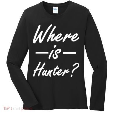 Where Is Hunter Women's Long Sleeve Shirt