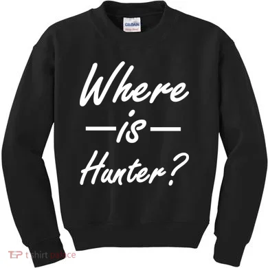 Where Is Hunter Kids Sweatshirt
