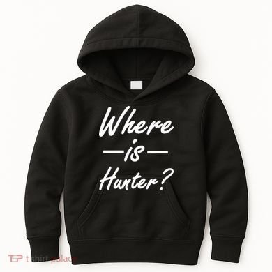 Where Is Hunter Kids Hoodie