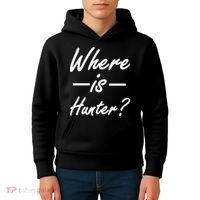 Where Is Hunter Kids Hoodie thumb 4