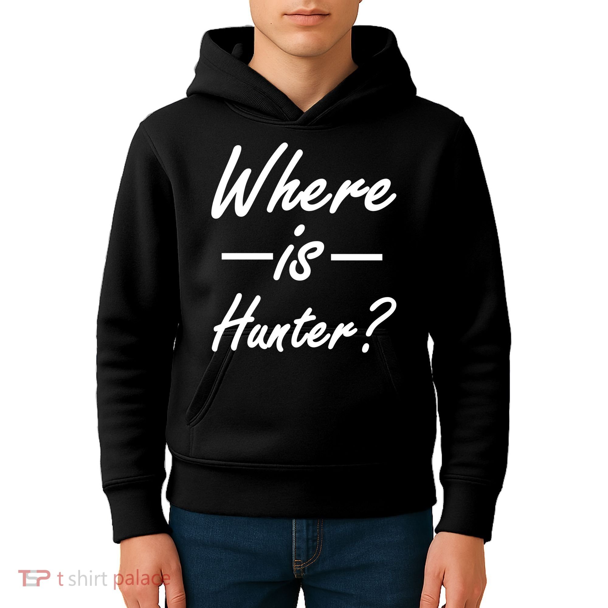 Where Is Hunter Kids Hoodie