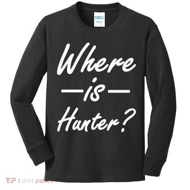 Where Is Hunter Kids Long Sleeve Shirt