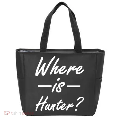 Where Is Hunter Tote Bag