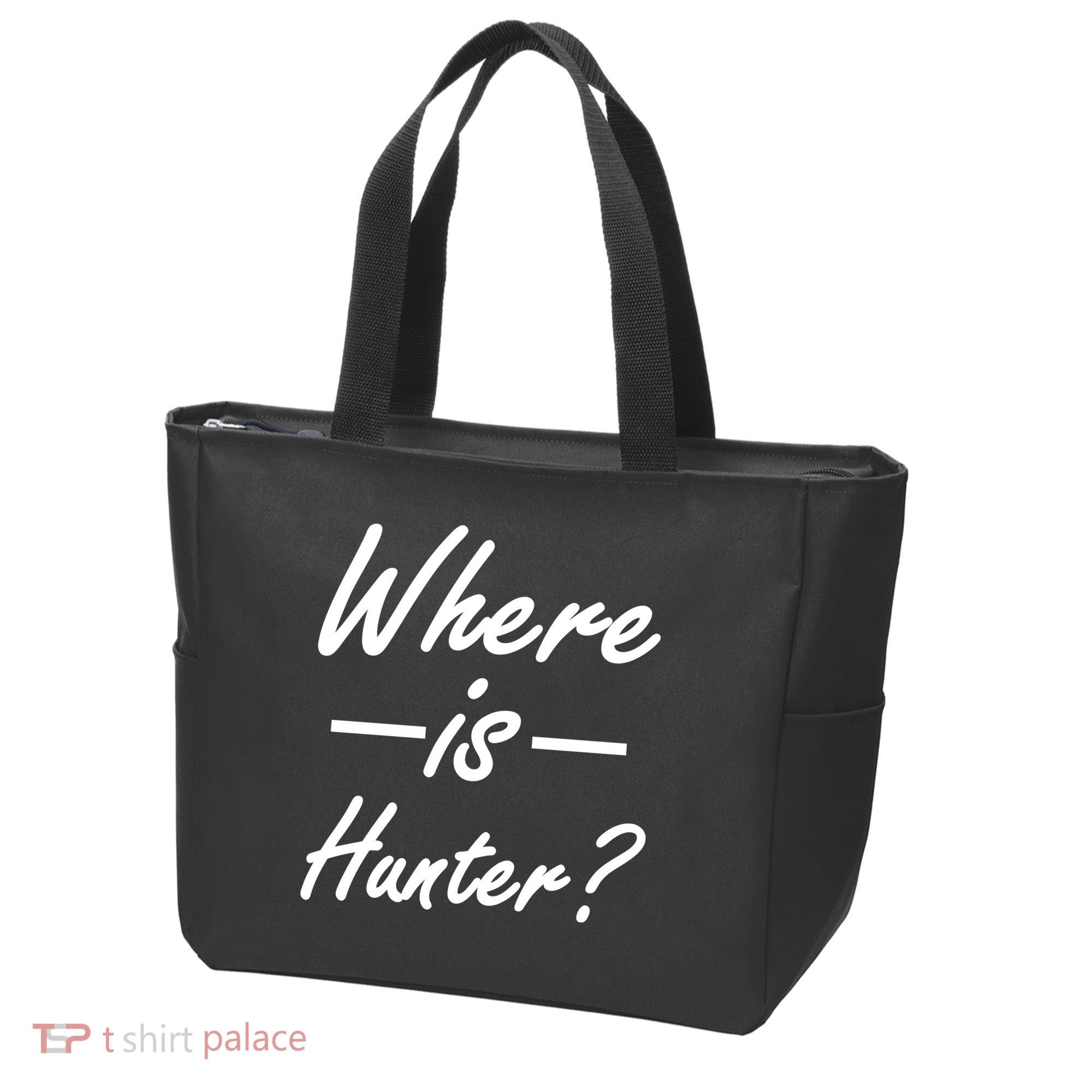 Where Is Hunter Tote Bag