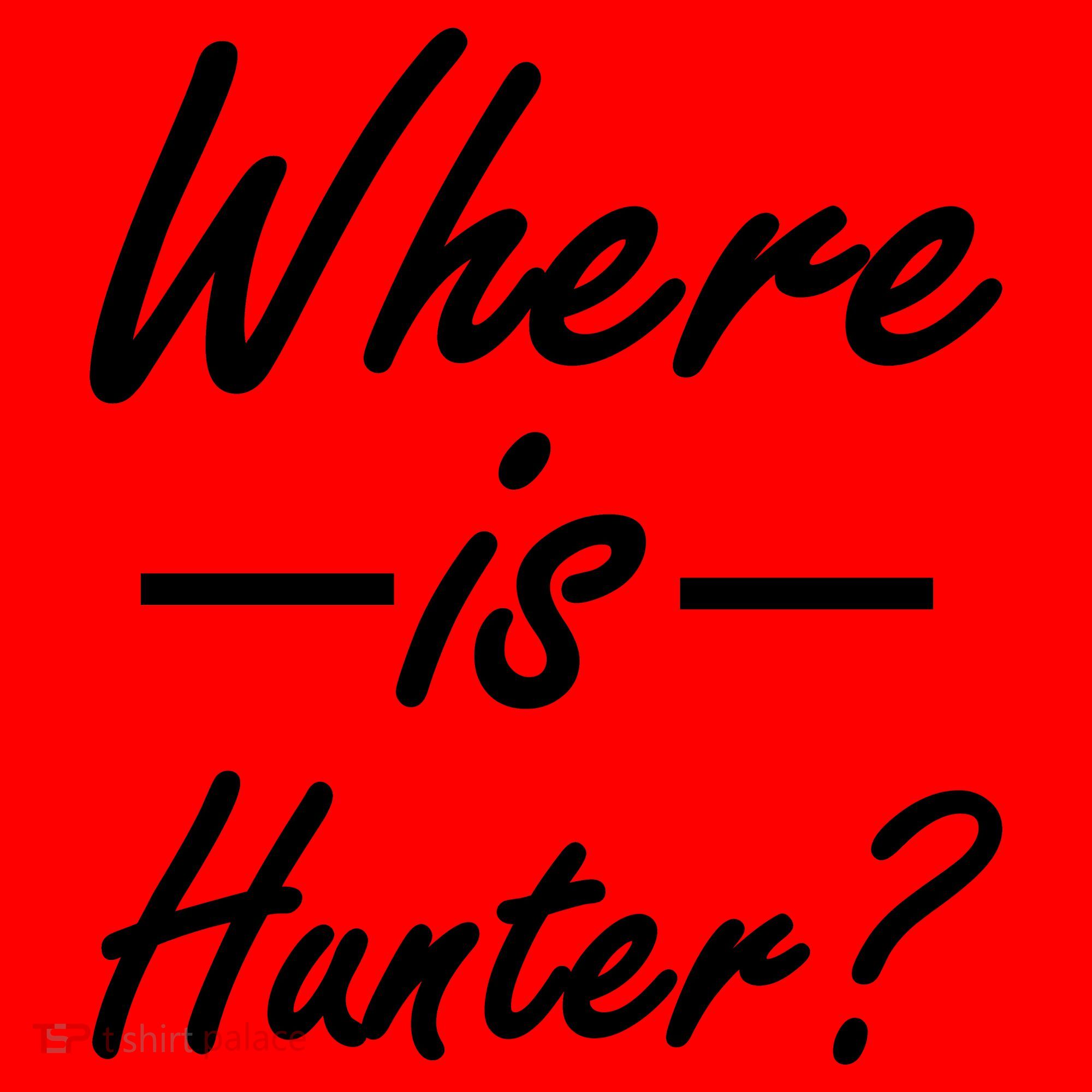 Where Is Hunter Santa Hat