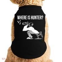Where Is Hunter Political Humor Pro Trump Doggie Tank thumb 0