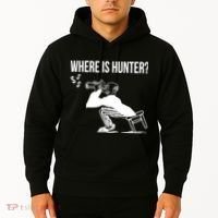 Where Is Hunter Political Humor Pro Trump Hoodie thumb 2
