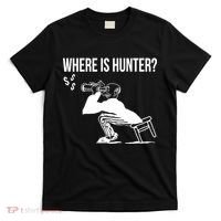 Where Is Hunter Political Humor Pro Trump T-Shirt thumb 0