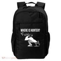 Where Is Hunter Political Humor Pro Trump Backpack thumb 0